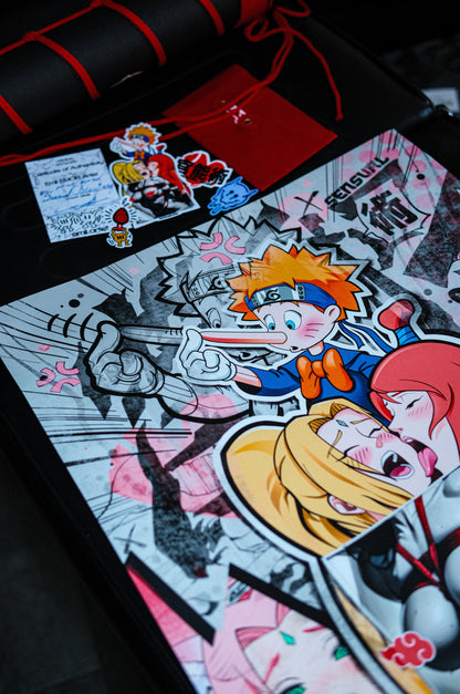 Limited Art Print — “Sensual Jutsu”