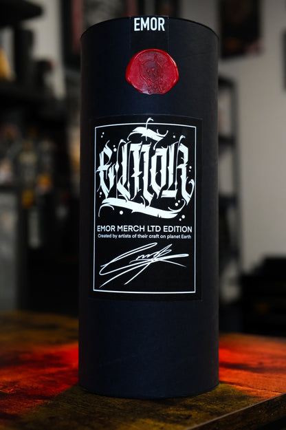 "EMOR" Black T-shirt 300gsm | LTD Collection