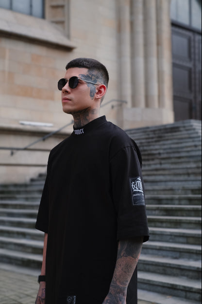 "SINNER" Black T-shirt 300gsm | AVARITIA LTD Collection