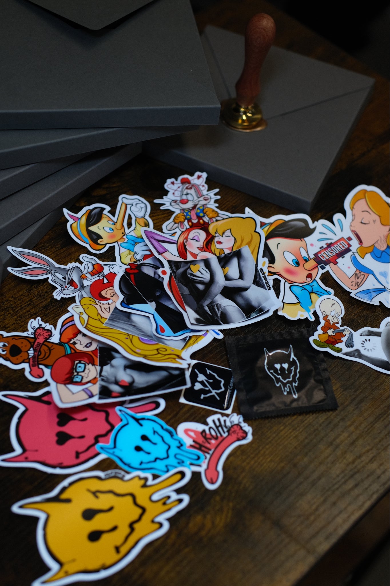 Sticker Pack «Censored Love”