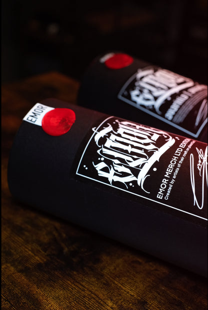 "EMOR" Black T-shirt 300gsm | LTD Collection