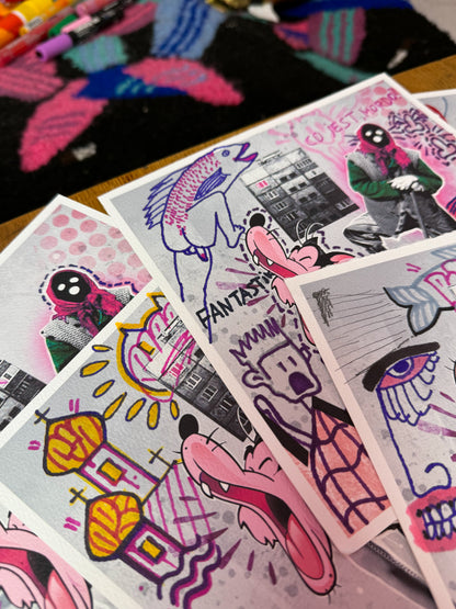 “Babushka’s Fairytales” | Collab Limited prints by Timur Lysenko & Emil EMOR