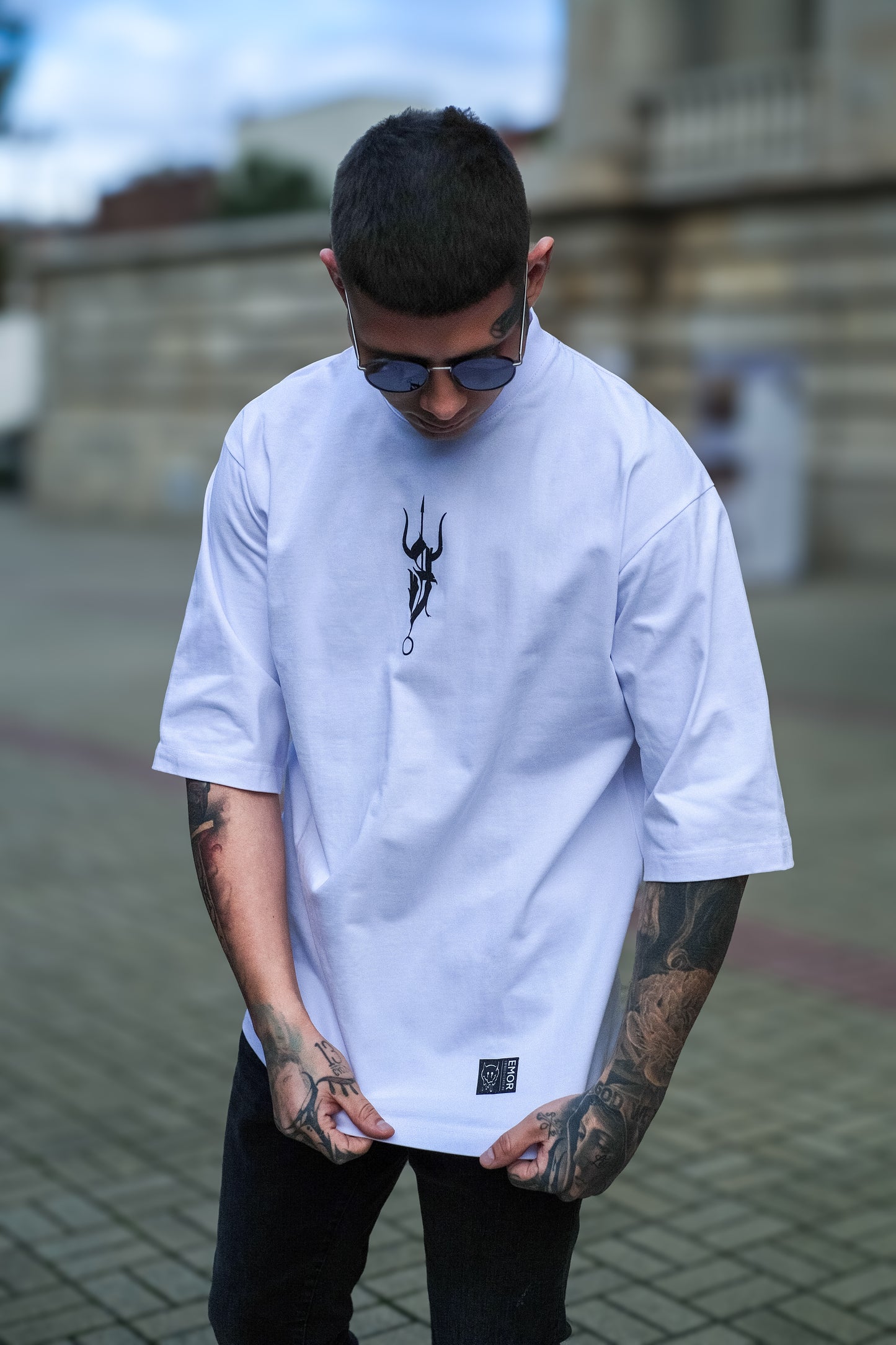 "EMOR" White T-shirt 300gsm | LTD Collection