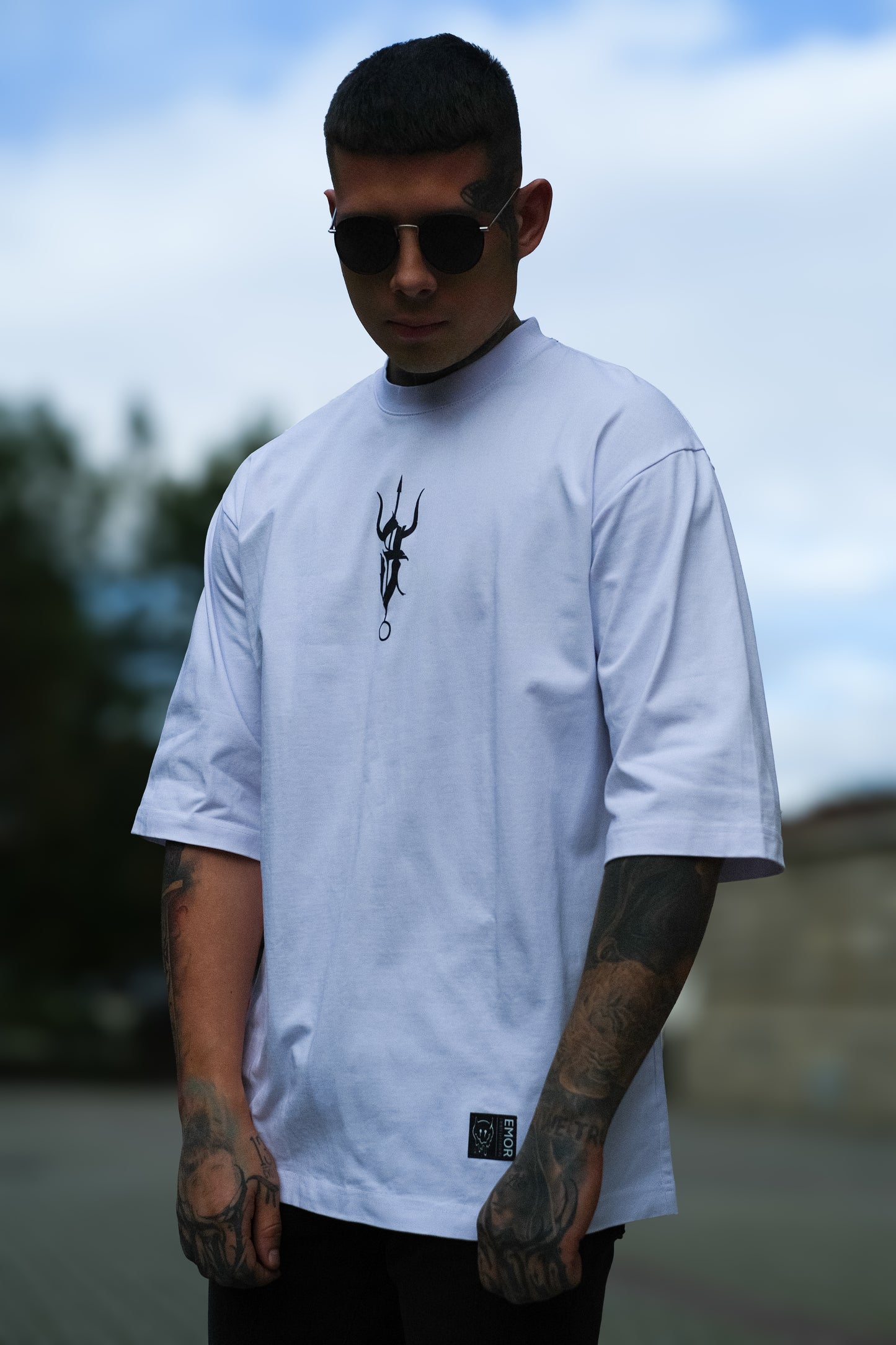 "EMOR" White T-shirt 300gsm | LTD Collection