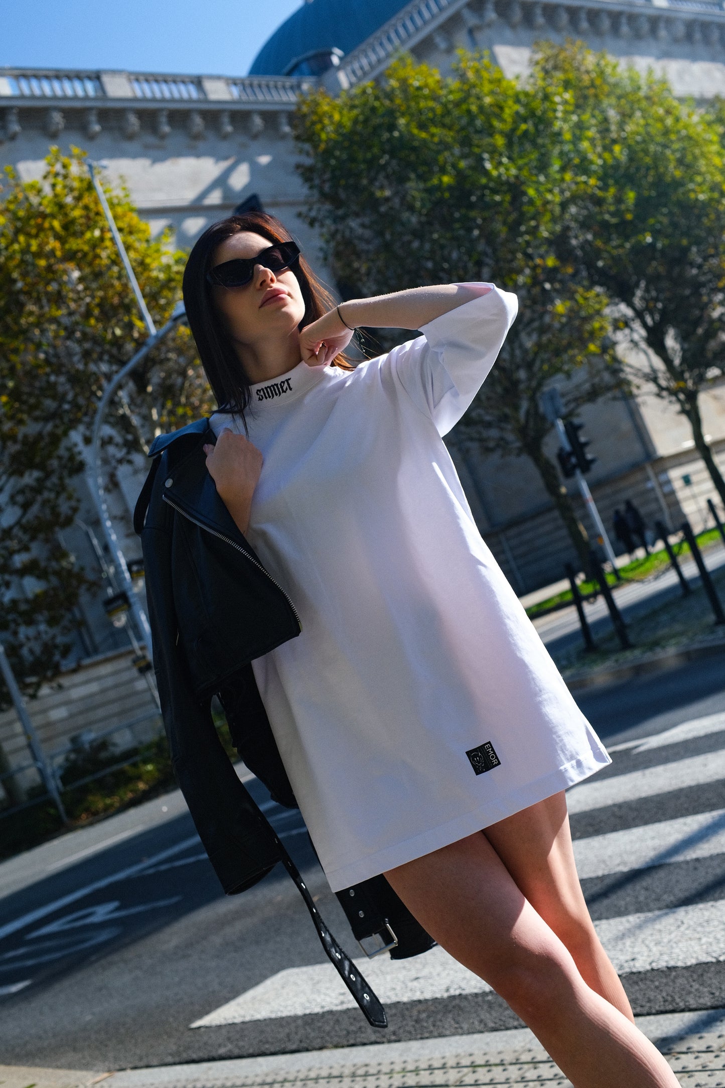 "SINNER" White T-shirt 300gsm | AVARITIA LTD Collection