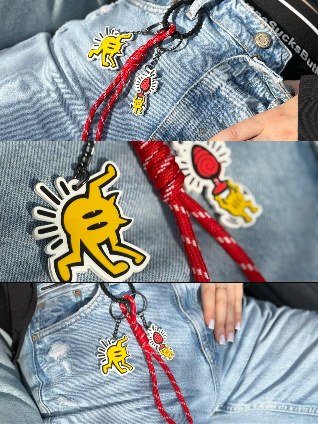 Rubber Keychain