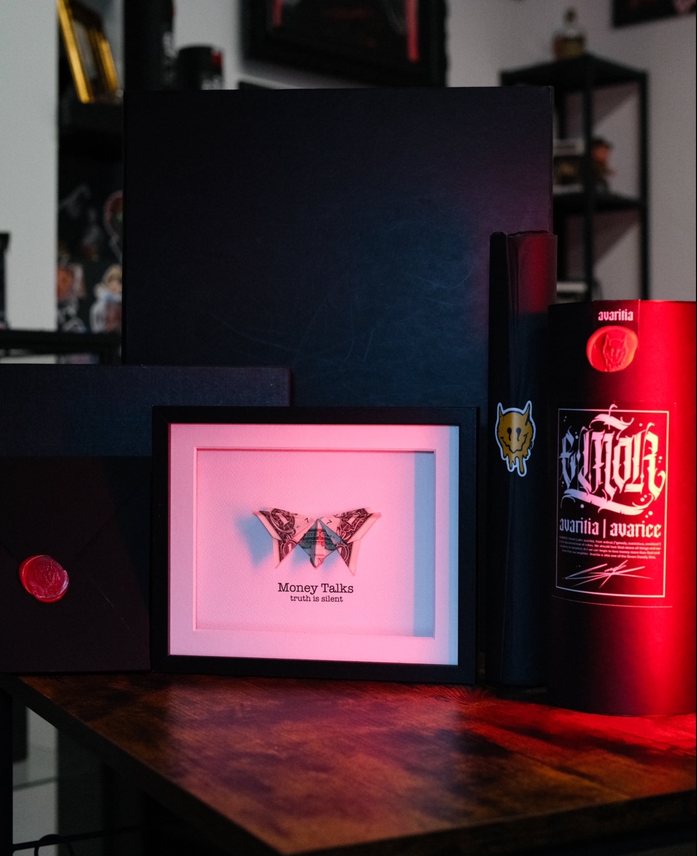 “AVARITIA” Kit | BUY Over 150€ and get sticker pack and print “Money Talks” for FREE