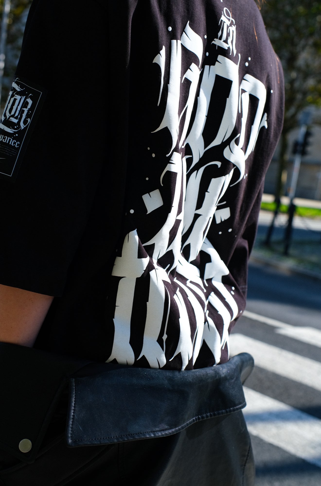 "SINNER" Black T-shirt 300gsm | AVARITIA LTD Collection