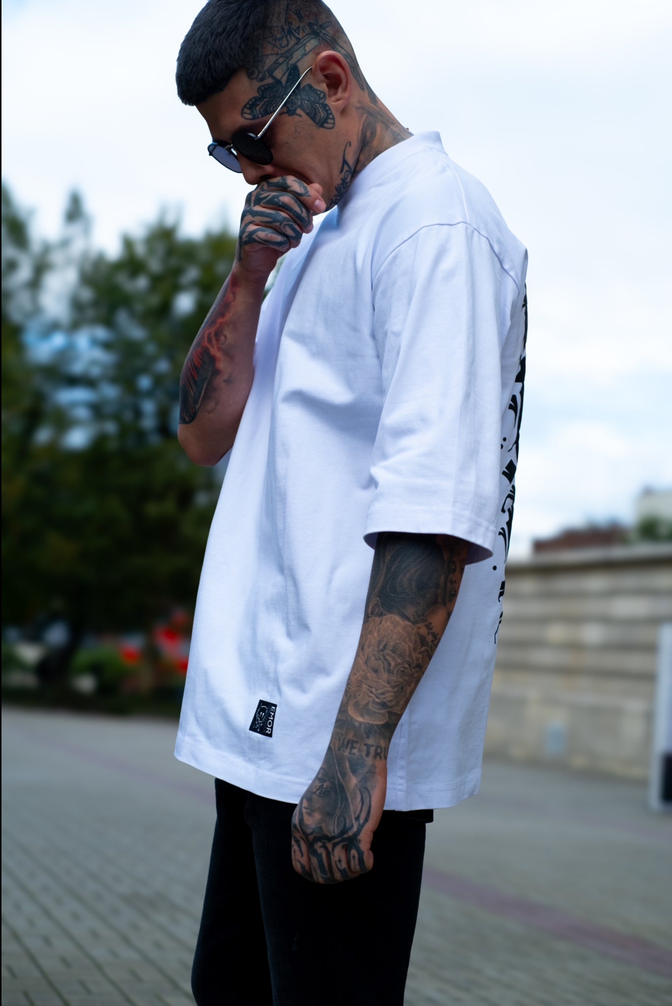 "EMOR" White T-shirt 300gsm | LTD Collection