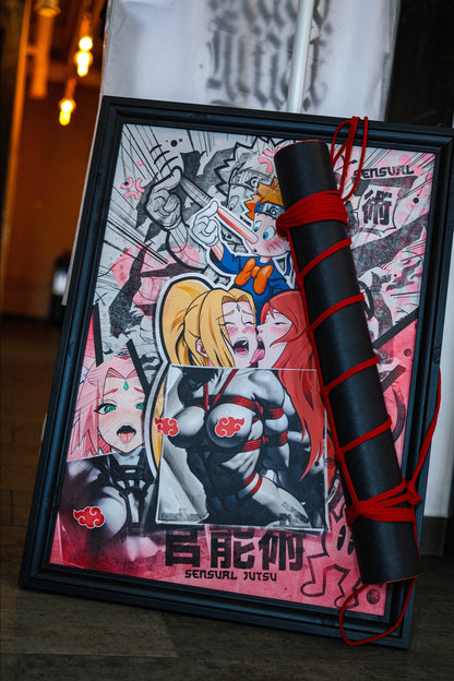 Limited Art Print — “Sensual Jutsu”