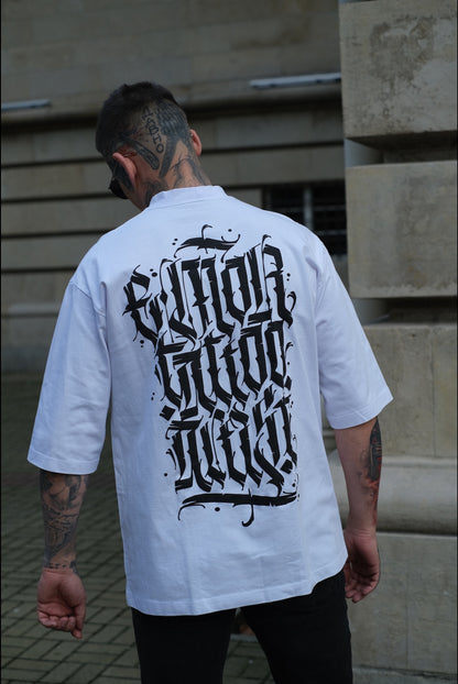 "EMOR" White T-shirt 300gsm | LTD Collection